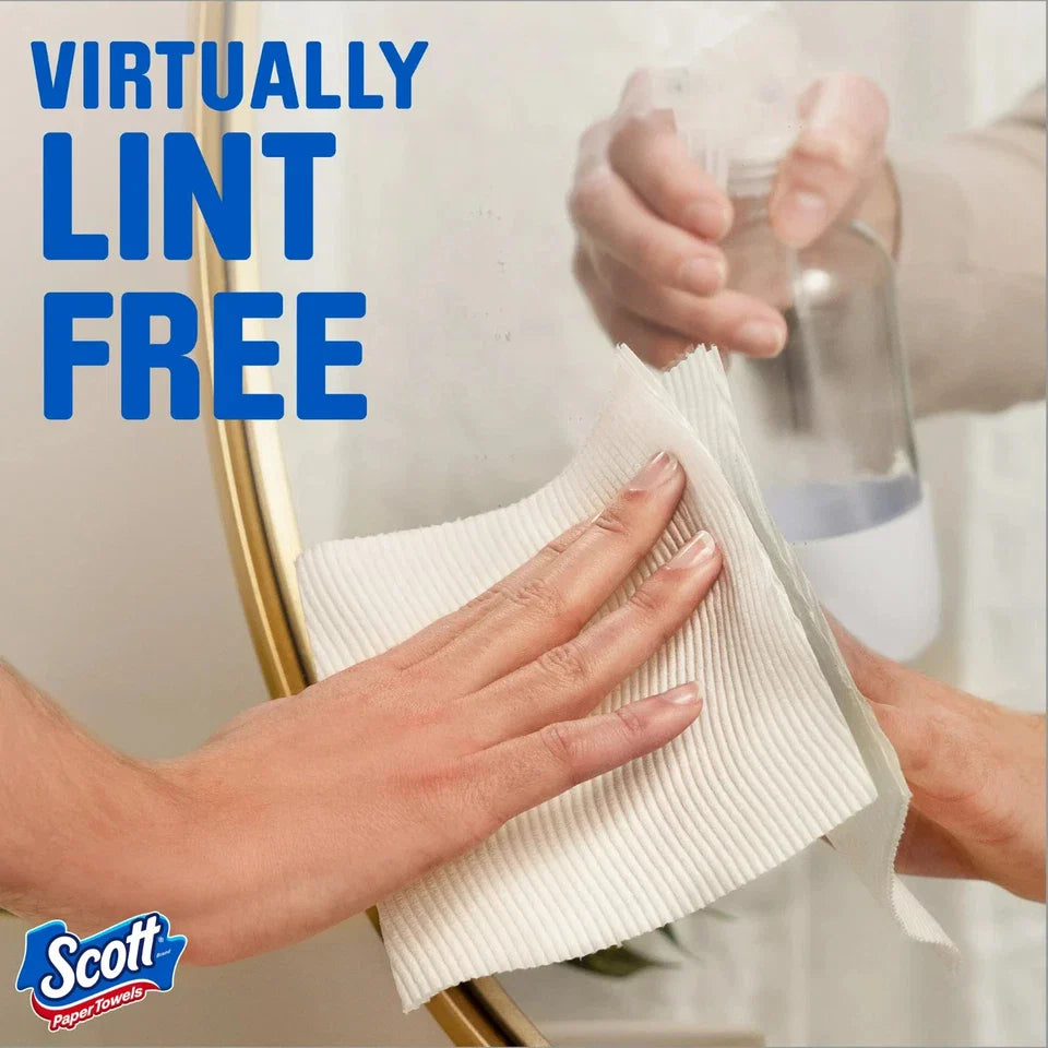 Scott Paper Towels, Choose-A-Sheet, 12 Double Rolls original